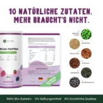 Vegan Protein Beere (600g/BIO) – Bild 3