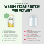 Vegan Protein Banane (600g/BIO) – Bild 4