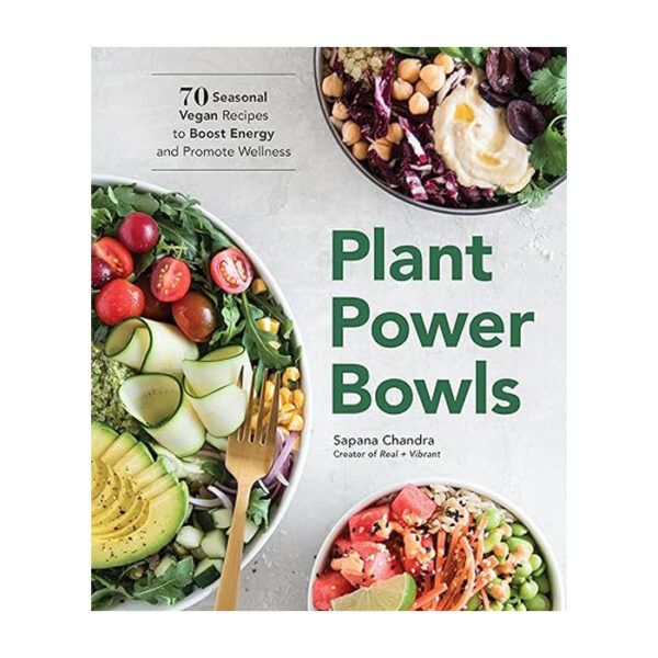 Das Foto zeigt das Buch "Plant Power Bowls"