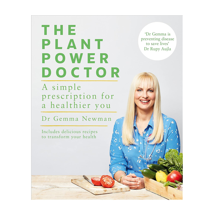 Das Foto zeigt das Buch "The Plant Power Doctor" die Kraft der Pflanzen und über 60 köstliche Rezepte für deine Gesundheit.