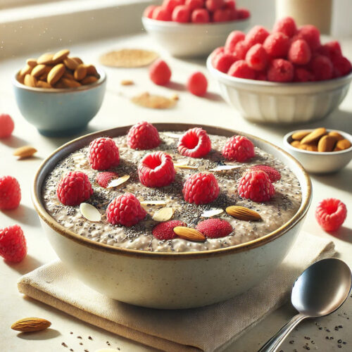 Porridge mit Proteinpulver