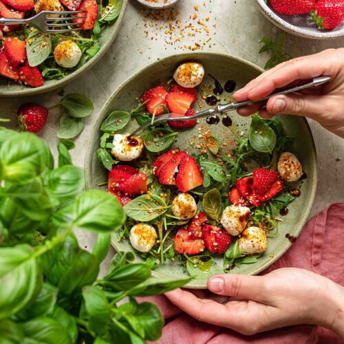 🍓Erdbeer-Caprese-Salat