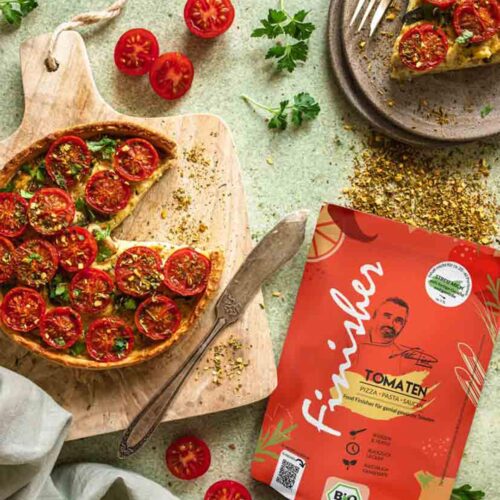 Fladenbrot mit Ricotta und Artischocken